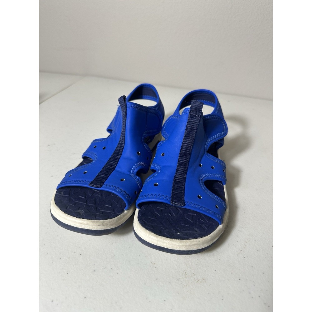 Lands End Boys Blue Sandals Size 2M
